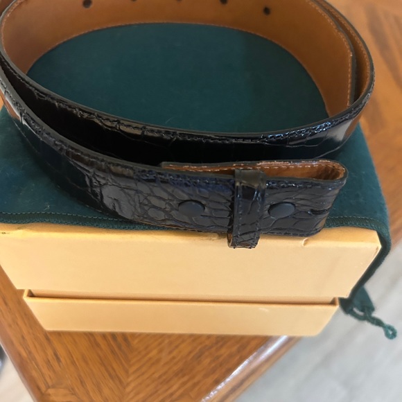 KIESELSTEIN- CORD Accessories - KIESELSTEIN- CORD VINTAGE BLACK GENIUNE ALLIGATOR  AUTHENTIC